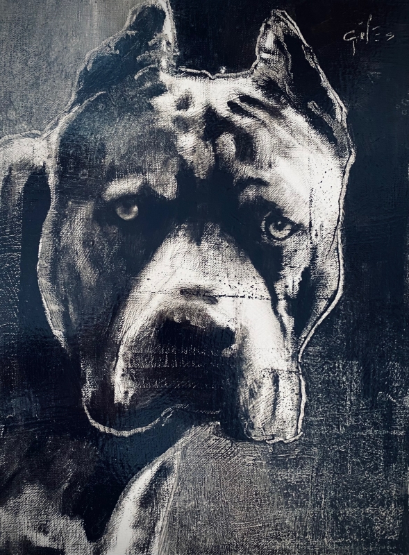 Do You Have A Pitbull Attitude? by artist DOUG GILES